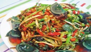 凉拌老虎菜