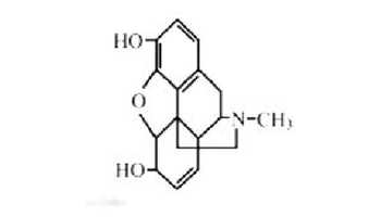 吗啡,可待因,罂粟碱的分子结构式如下所示 可待因分子式 吗啡分子式