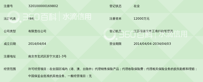苏宁保险销售有限公司_360百科