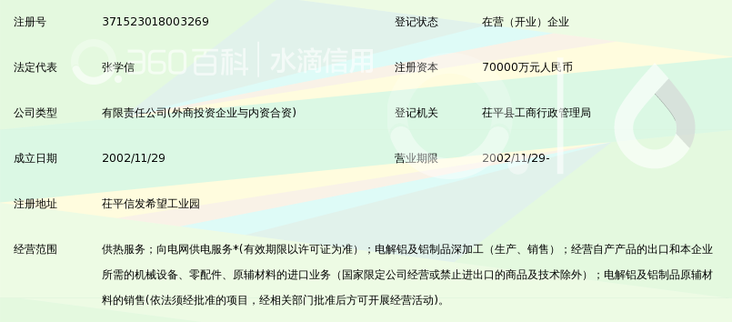 山东信发华源铝业有限公司_360百科