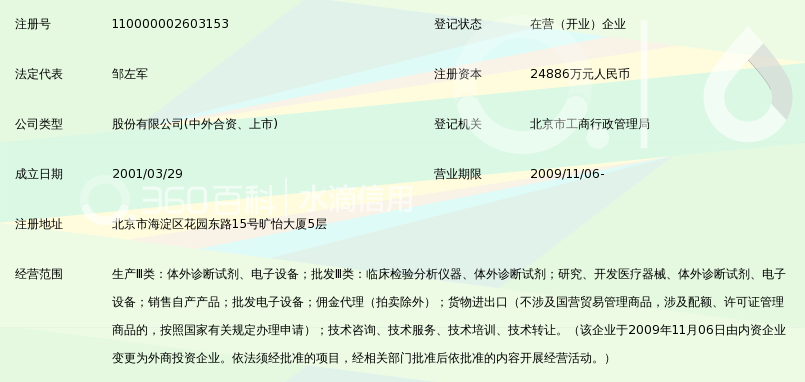 北京九强生物技术股份有限公司_360百科