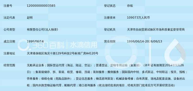 天津港物流发展有限公司_360百科