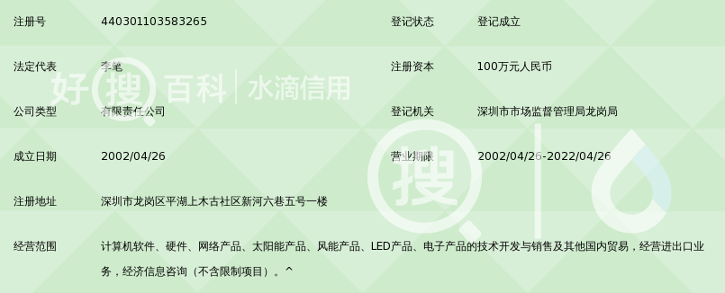 深圳市太阳帆信息技术开发有限公司_360百科